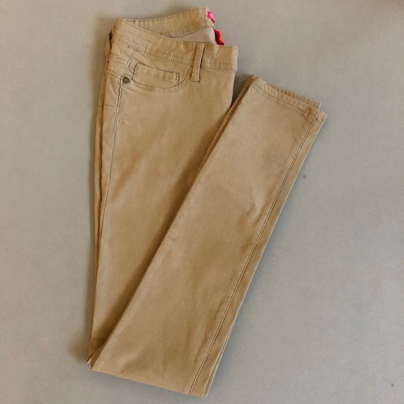 Beige skinny pants - Picture 1 of 7